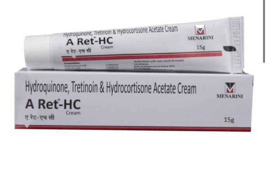 Hydroquinone, Tretinoin & Hydrocortisone Acetate Cream